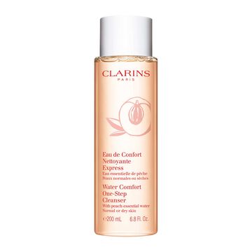 Water Comfort One Step Cleanser With Peach Essential Water Clarins Malaysia Online Clarins