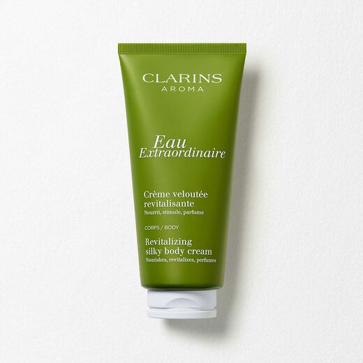 Invigorating silky body cream