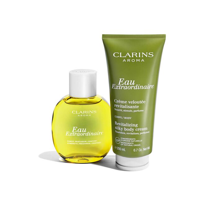 Invigorating silky body cream