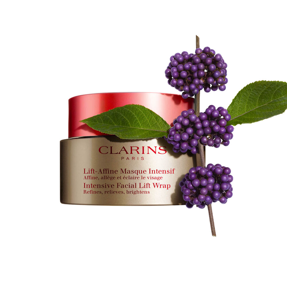 Intensive Facial Lift Wrap packshot with ingredient