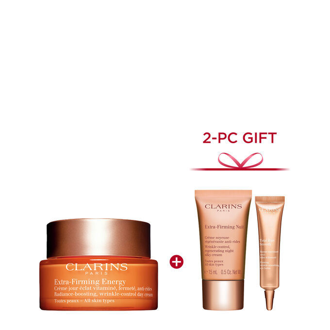 Extra-Firming Energy packshot with ingredients