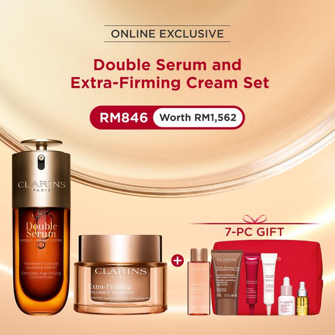Double Serum and Extra-Firming Cream Set