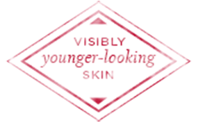 Visibly younger looking skin