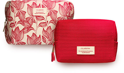 Clarins Singapore Beauty Kits Made from Natural Fibers or Recycled Materials