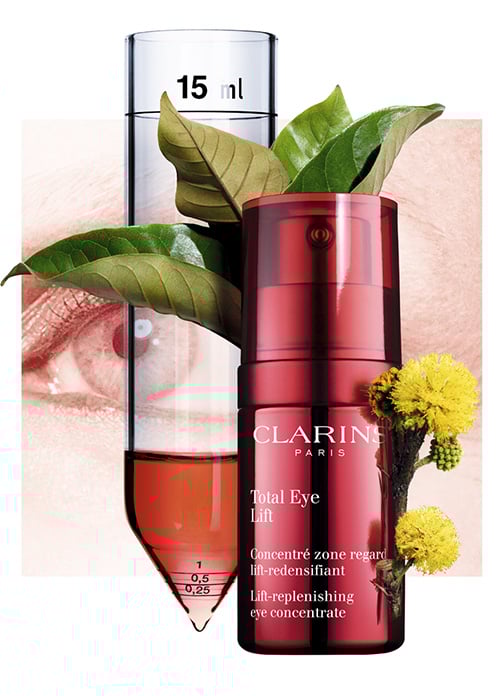 Total Eye Lift pack with ingredient 
