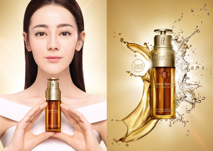 Clarins Malaysia Double Serum for radiant, youthful looking skin