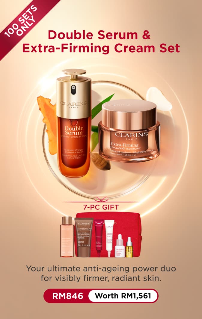 Double Serum &  Extra-Firming Cream Set