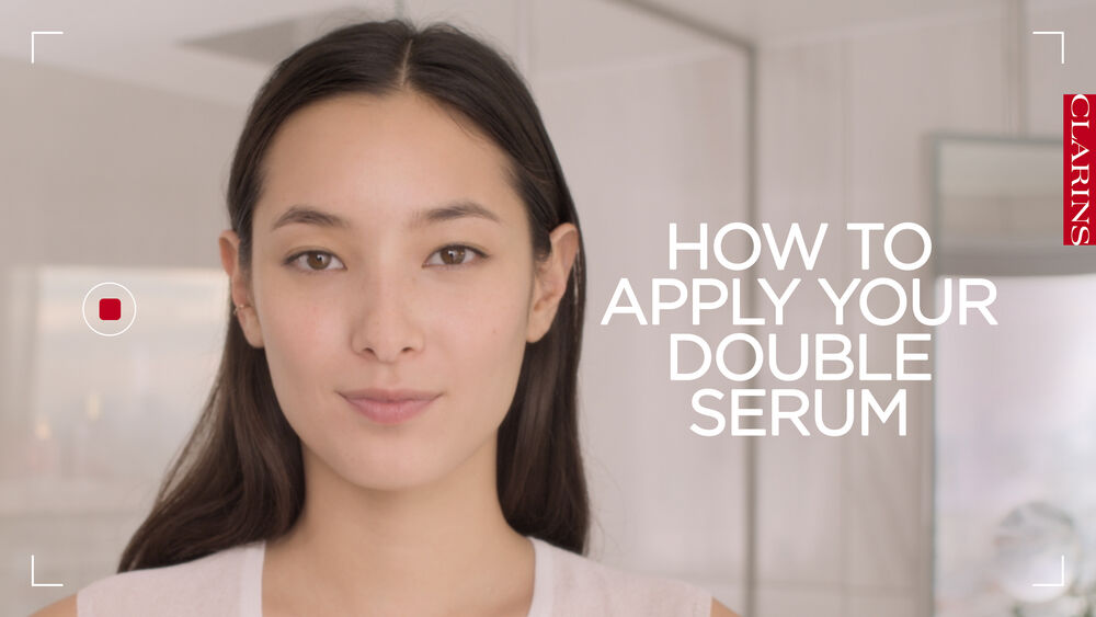 How to apply Double Serum Duo - Clarins Malaysia