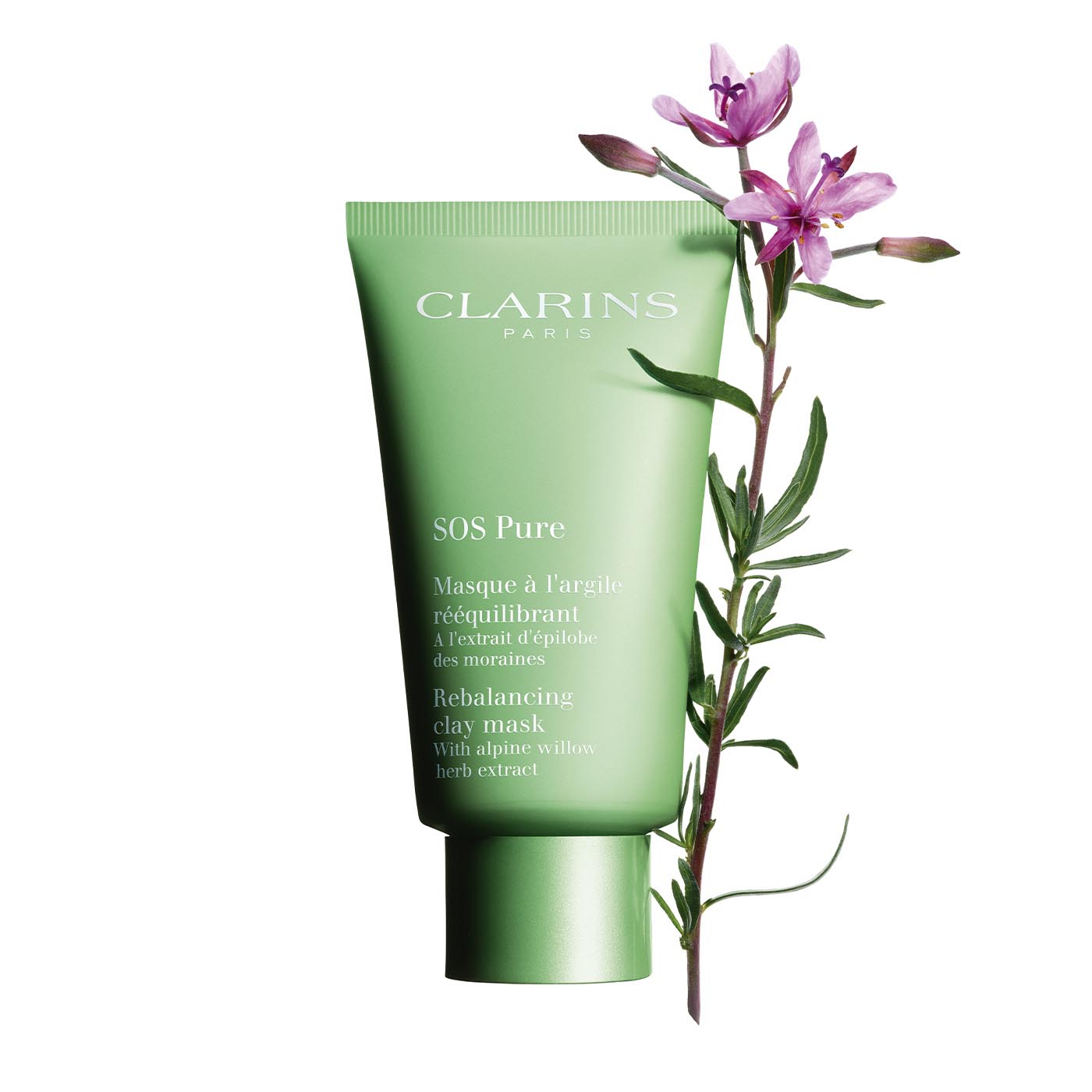 SOS Pure Rebalancing Clay Mask for Combination to Oily Skin | Clarins  Malaysia Online