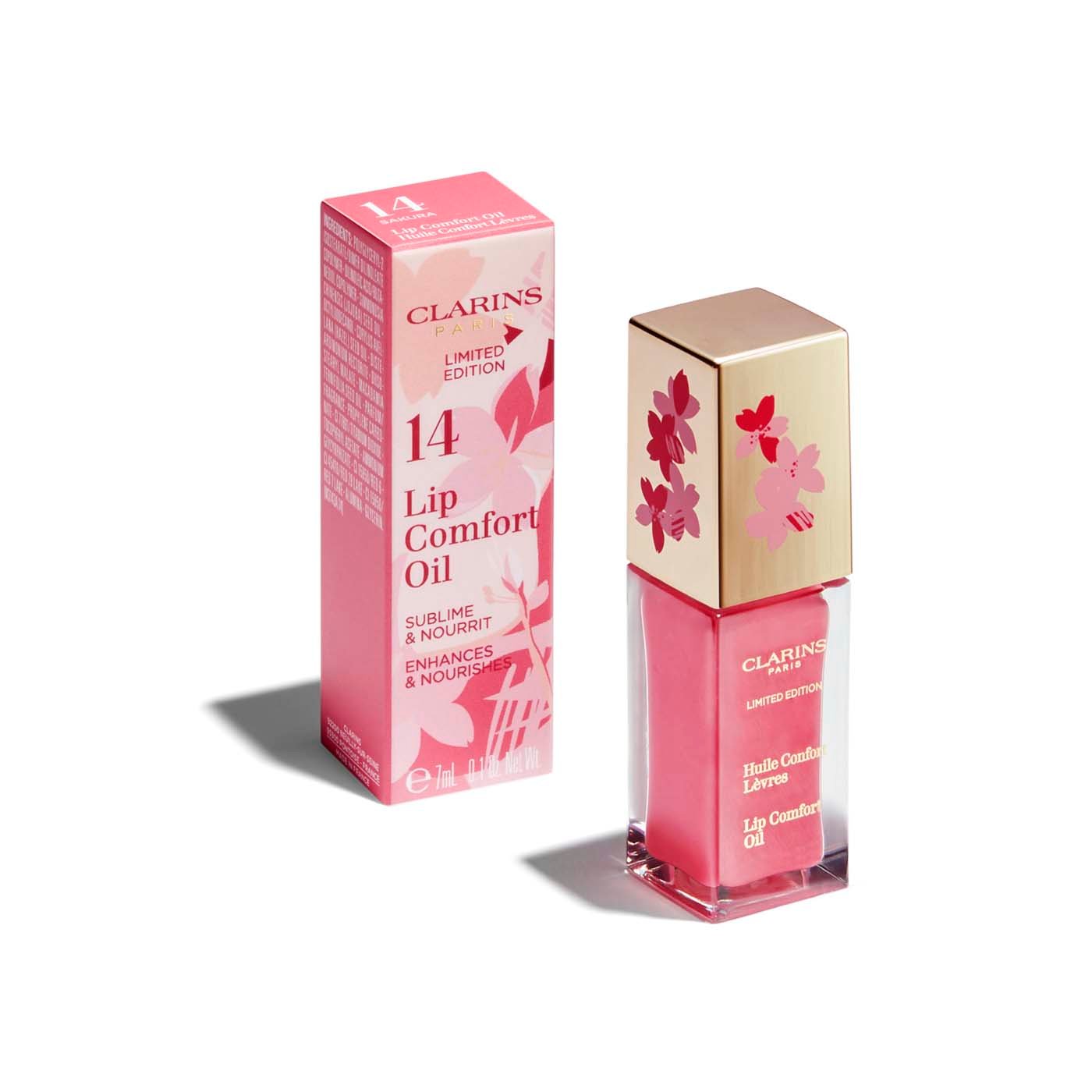 Lip Comfort Oil Sakura Collection Lips Oil Clarins® Malaysia Clarins 