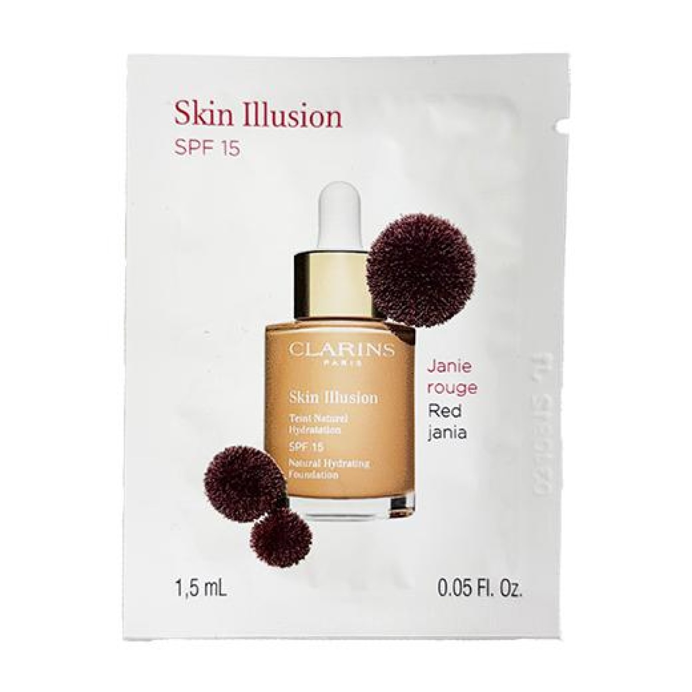 Skin Illusion SPF15 Natural Hydrating Foundation 110N (1.5ml)