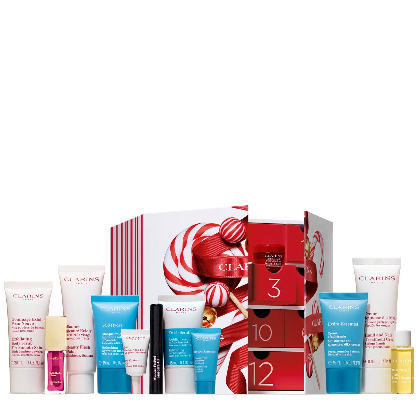 12Day Advent Calendar Beauty Gift Set CLARINS® Malaysia Clarins