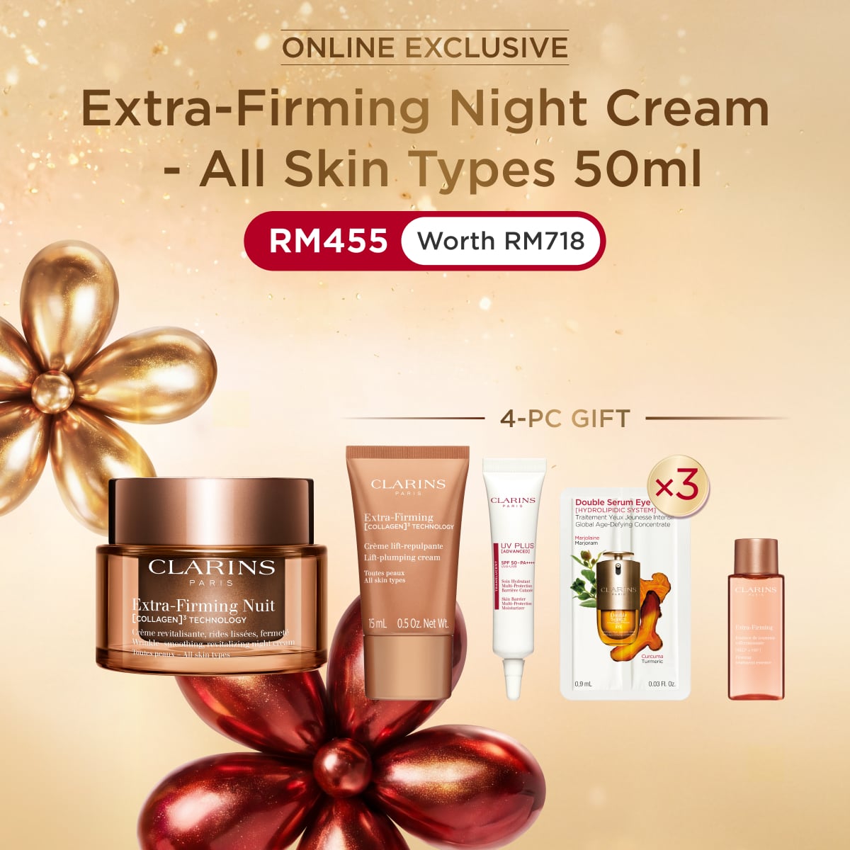 Extra-Firming Night Cream - All Skin Types 50ml Set