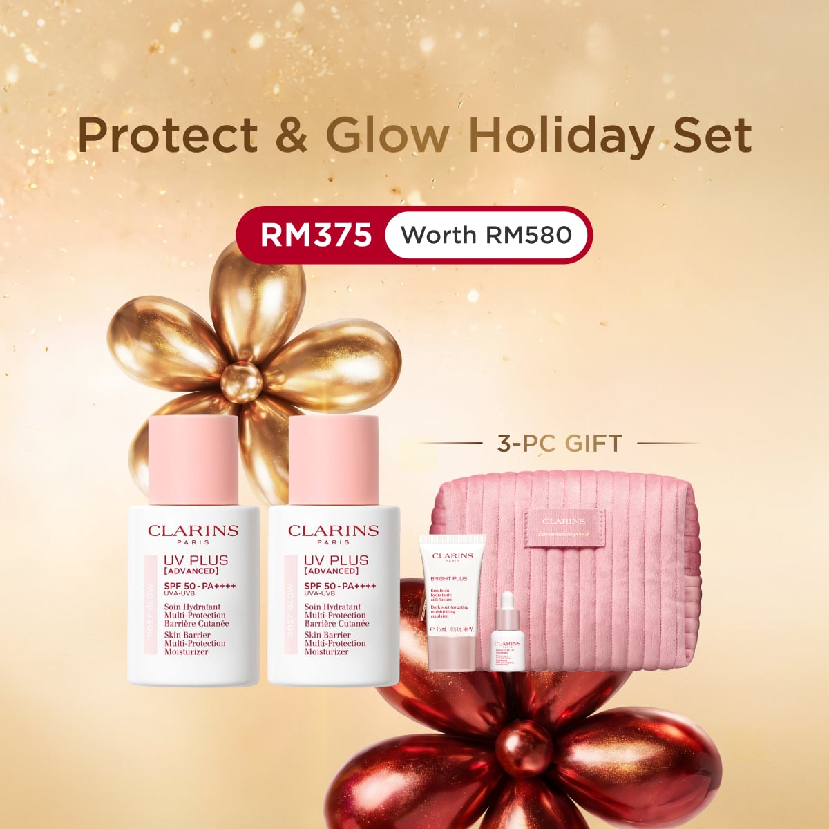 Protect &amp; Glow Holiday Set