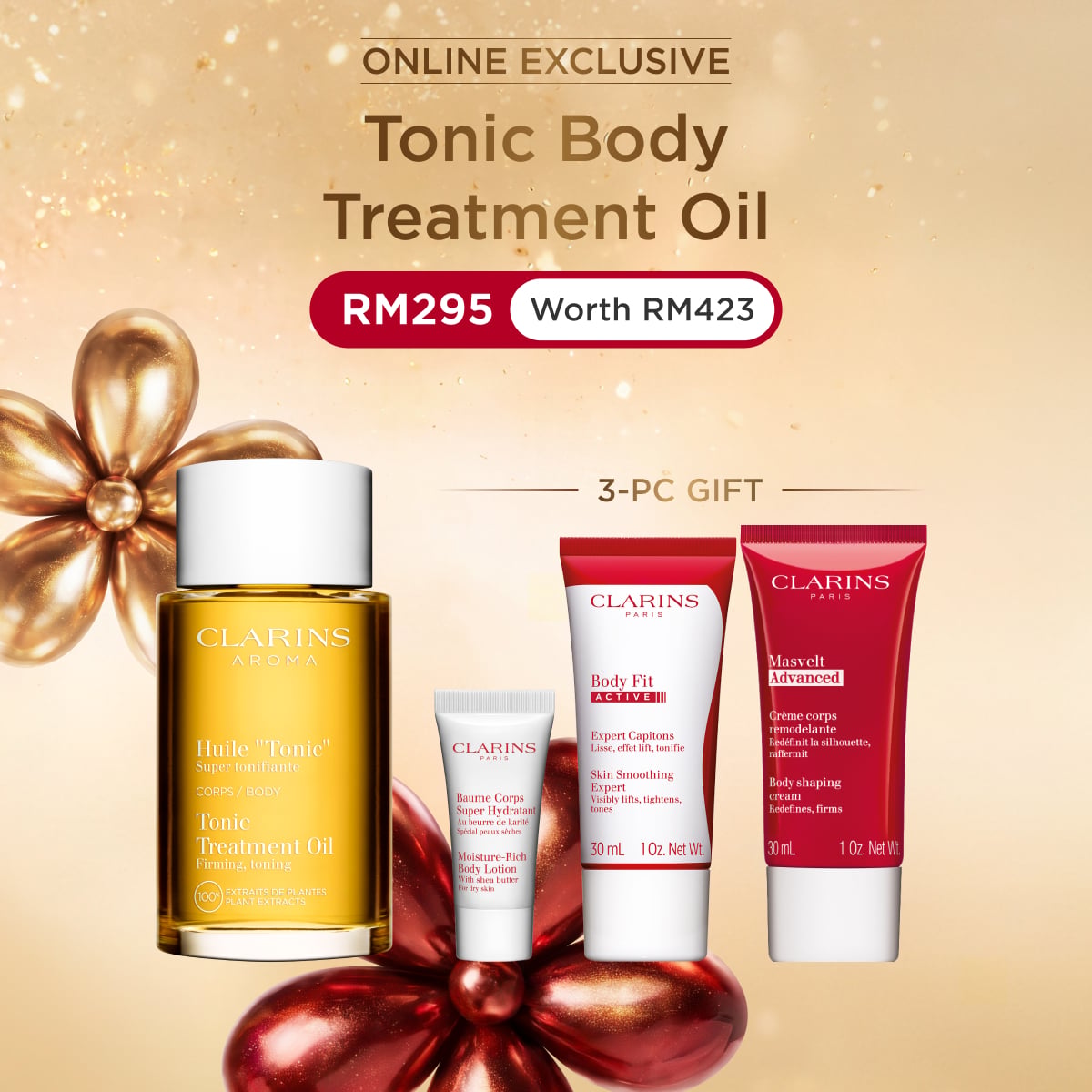 Tonic Body Treatment Oil 100ml Set