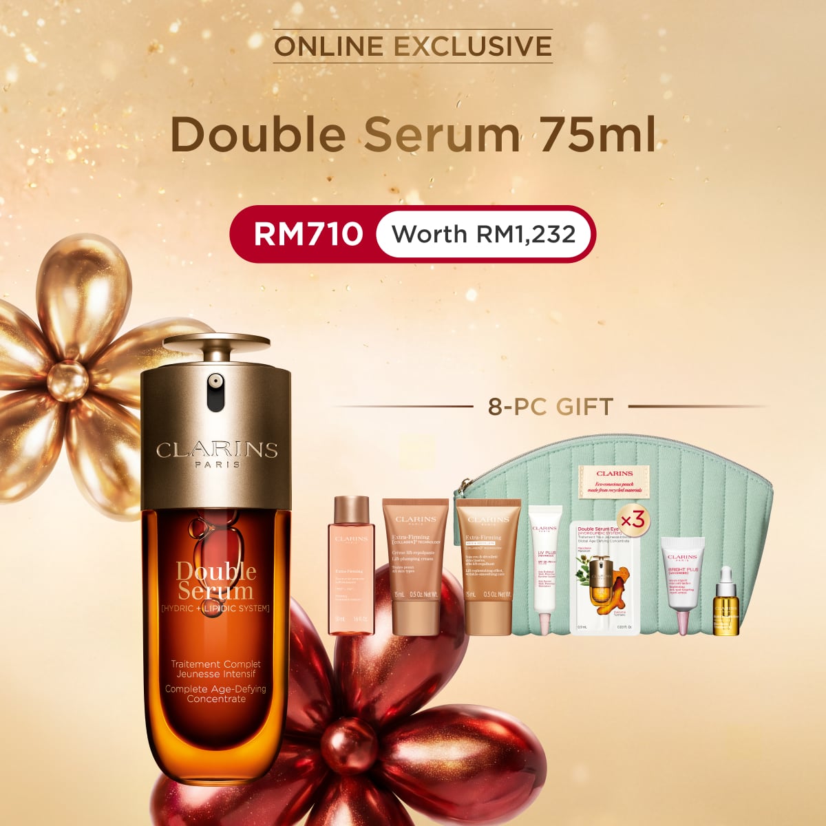 DOUBLE SERUM - Anti-Aging + Anti-Wrinkle Serum