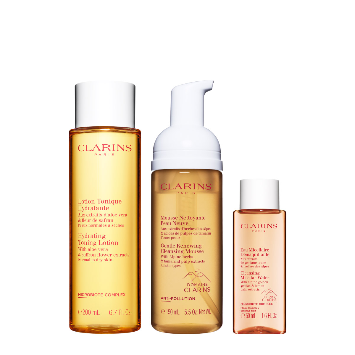 Renewing Cleansing Duo Cleanser & Toner Gift Set CLARINS® MY