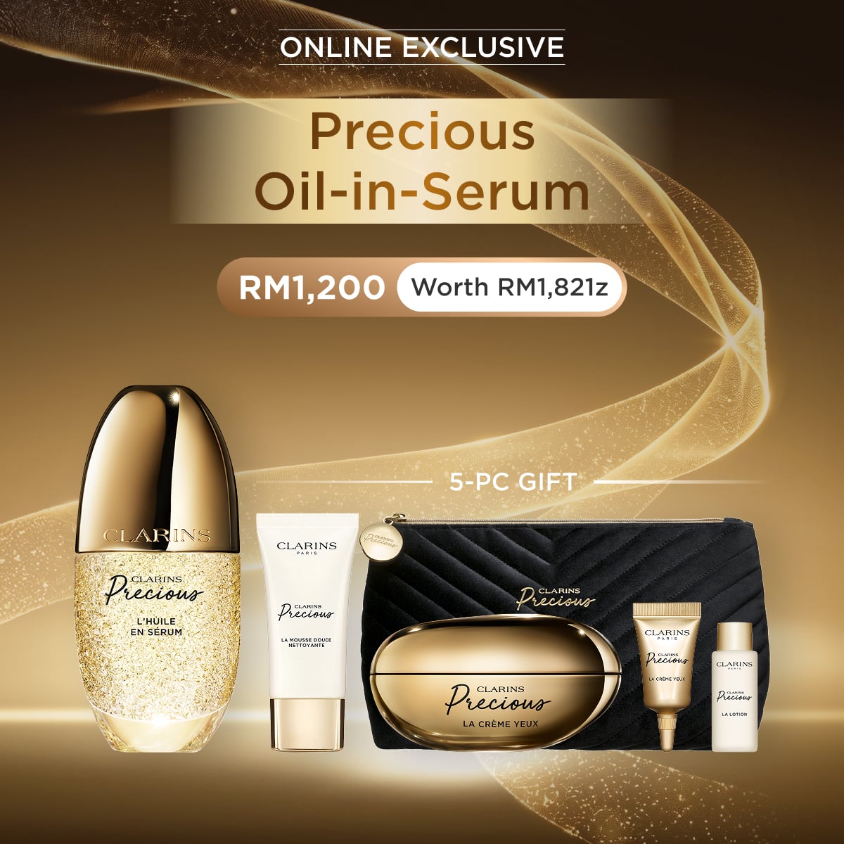 Precious L&rsquo;Huile en S&eacute;rum &ndash; Age-Defying Oil-in-Serum